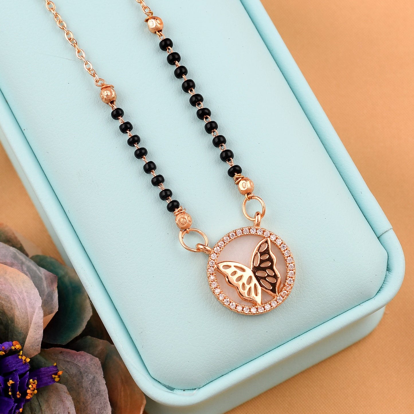 Butterfly Fancy Designs Daily Wear Mangalsutra