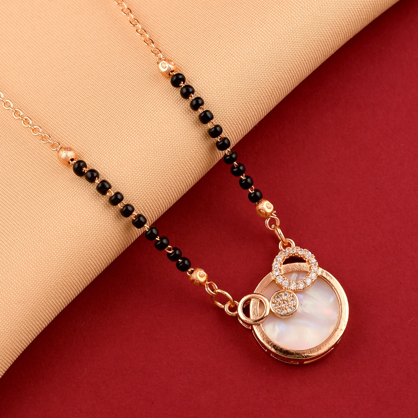 Classic Zircon Mangalsutra