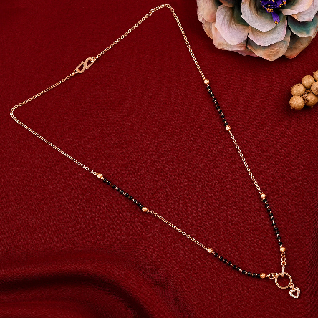 Circlet Of Affection Heart Shape Mangalsutra