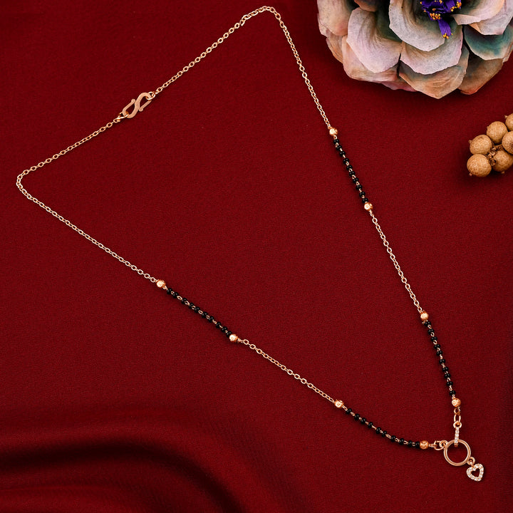 Circlet Of Affection Heart Shape Mangalsutra