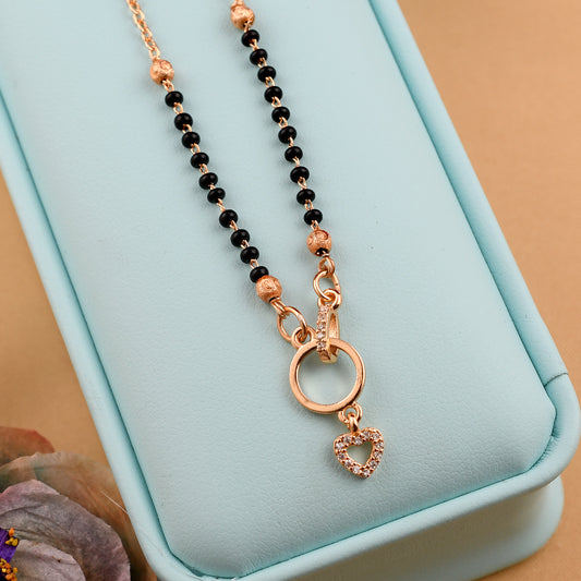 Circlet Of Affection Heart Shape Mangalsutra