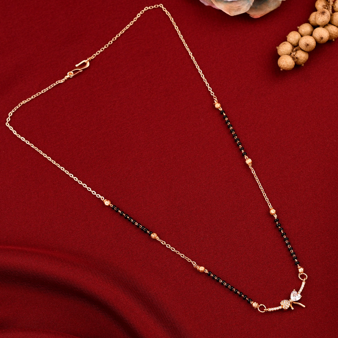 Black Beads Daily Wear Stylish Mangalsutra