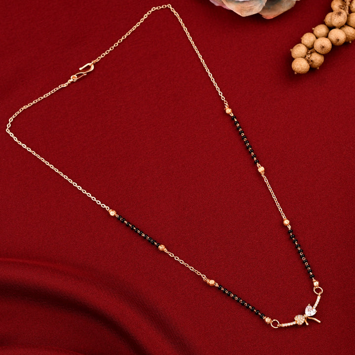 Black Beads Daily Wear Stylish Mangalsutra