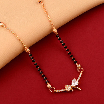 Black Beads Daily Wear Stylish Mangalsutra