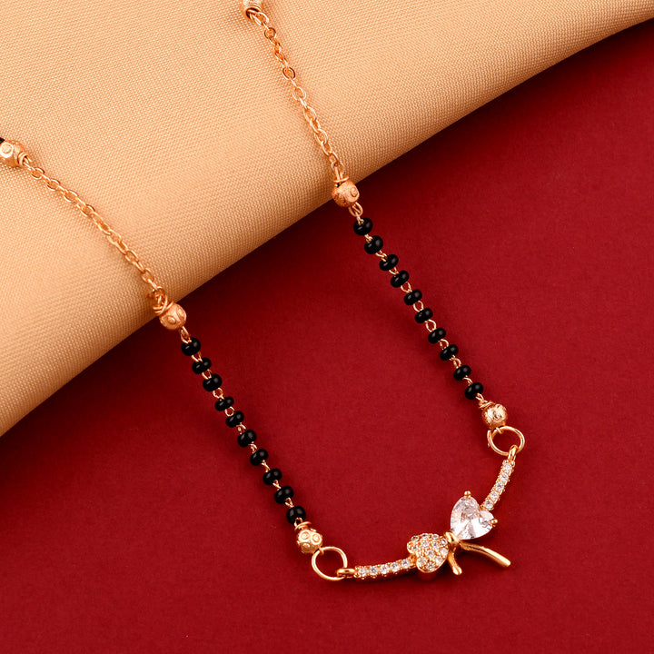 Black Beads Daily Wear Stylish Mangalsutra