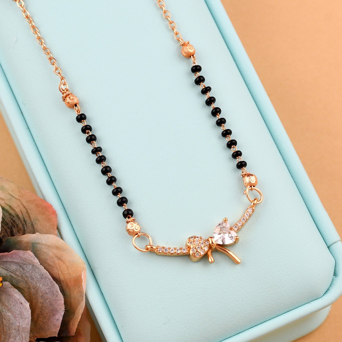 Black Beads Daily Wear Stylish Mangalsutra