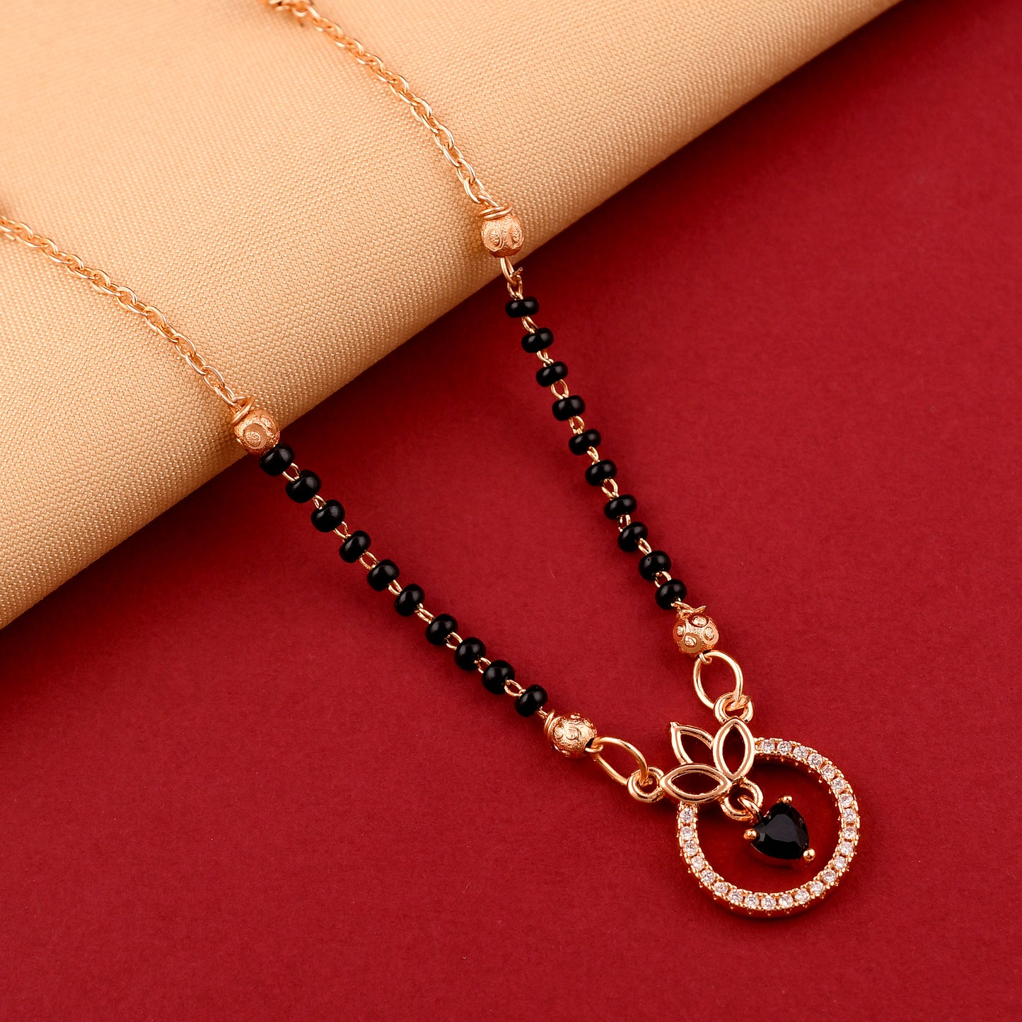 Daily Wear Heart Shape Mangalsutra