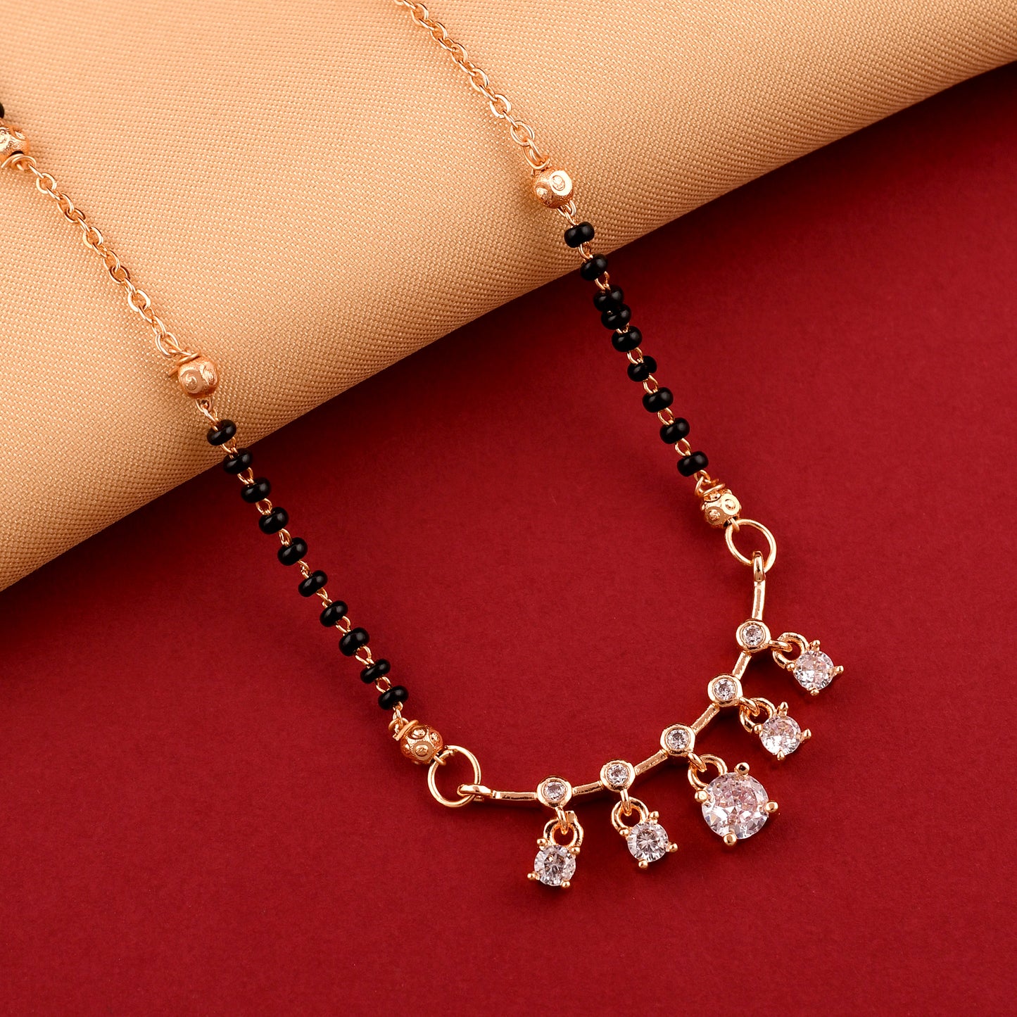 Designer Zircon Mangalsutra