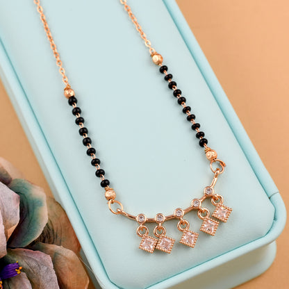 Stylish Black Beads Mangalsutra