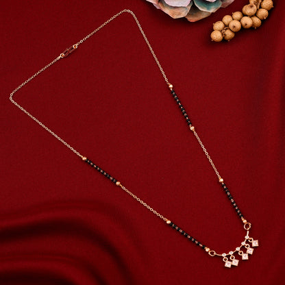 Stylish Black Beads Mangalsutra