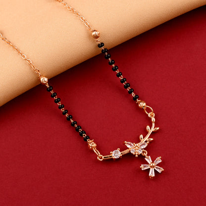 Asscher Cut Celebrity Design Mangalsutra