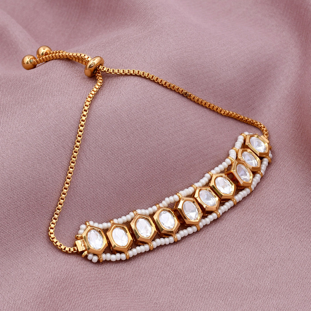Kundan polki Bracelet