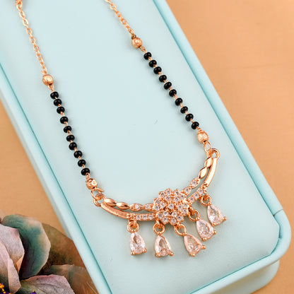 Rose Gold Plated Mangalsutra