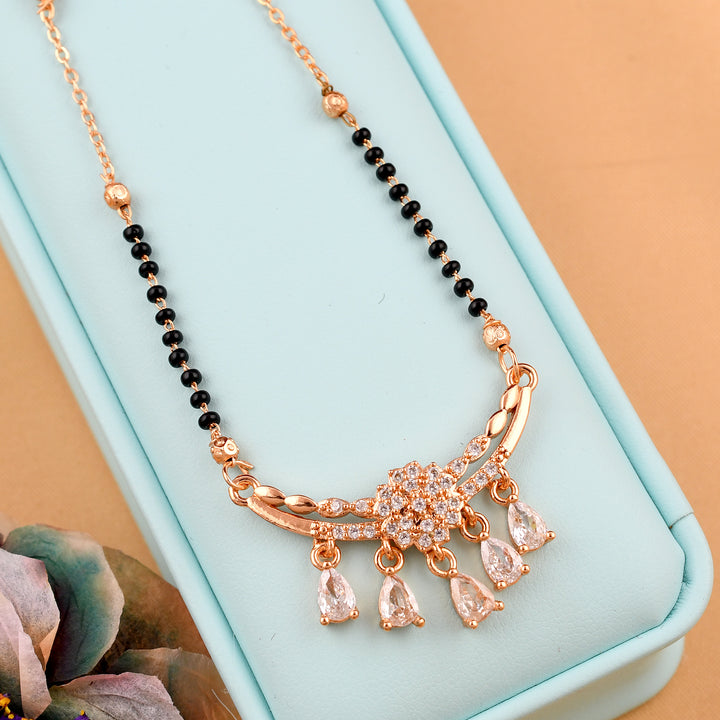 Rose Gold Plated Mangalsutra