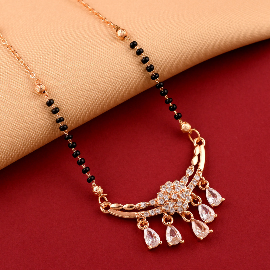 Rose Gold Plated Mangalsutra
