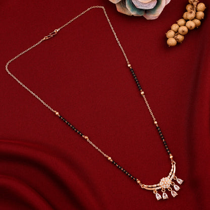 Rose Gold Plated Mangalsutra
