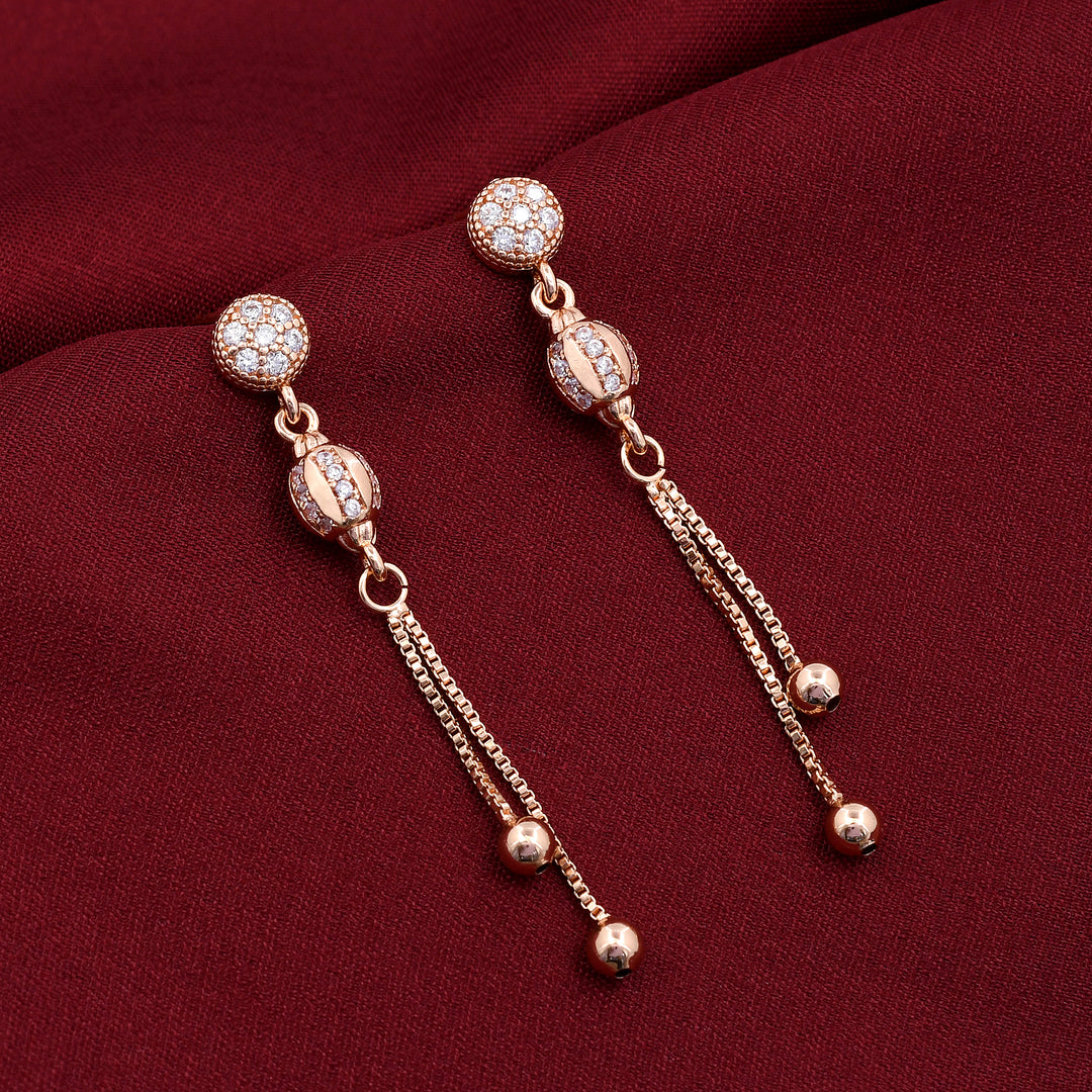 Stunning Small Size Diamond Earrings