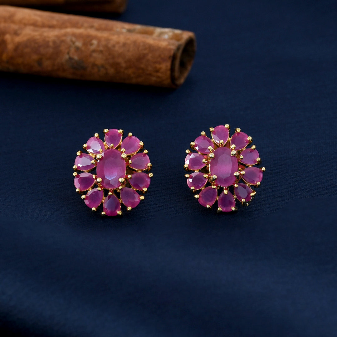 Designer Semi-Precious Stone Pendant Set