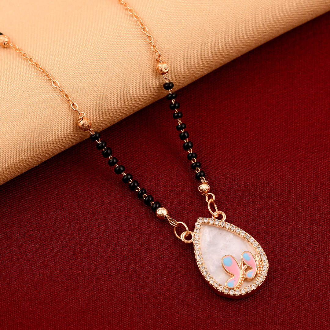 Single Line Drop Design Mangalsutra