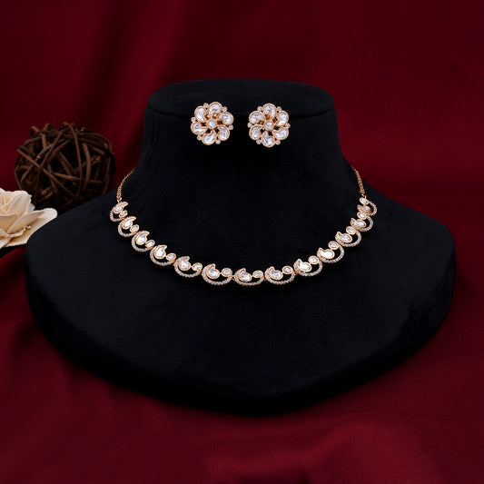 Kundan Polki Necklace Set