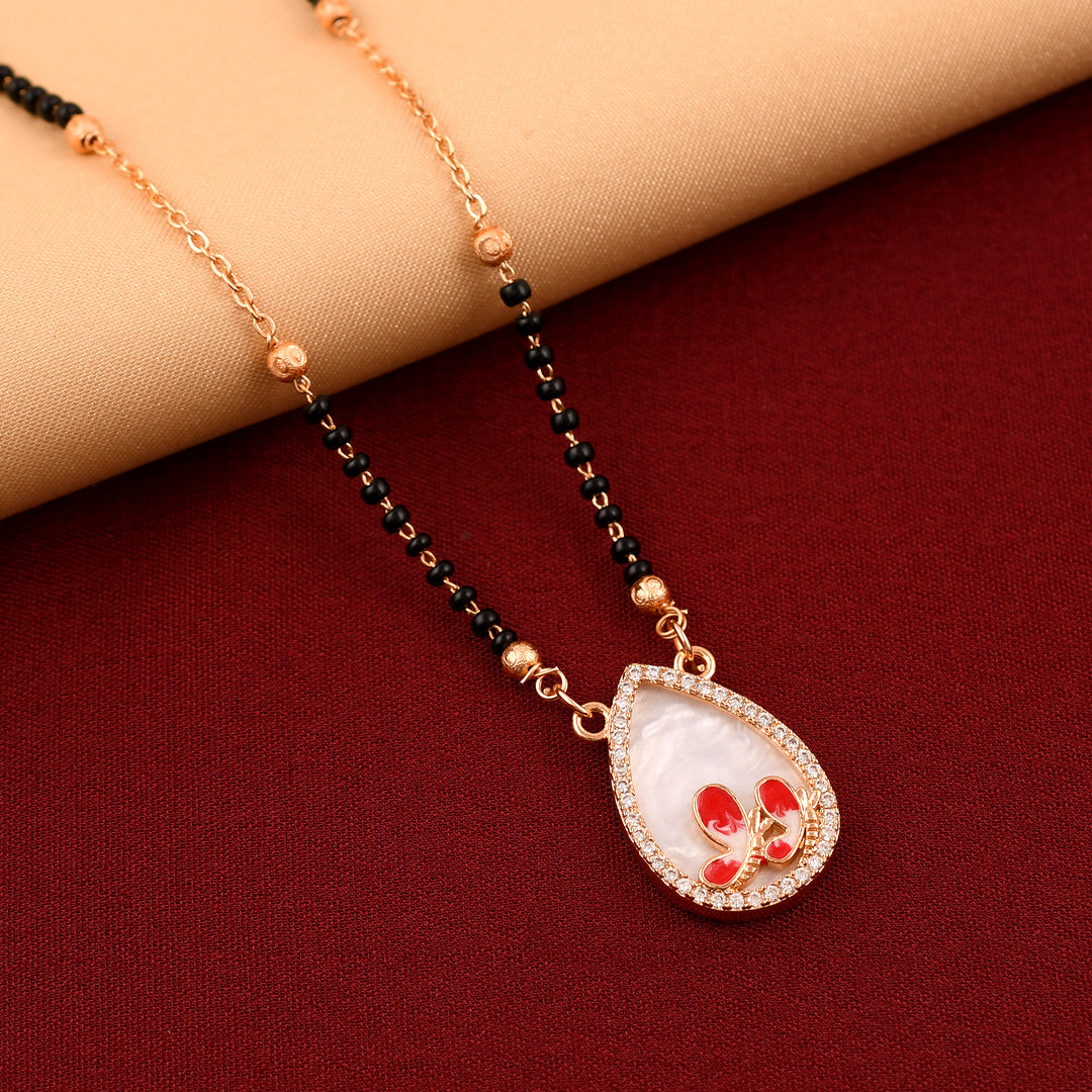 Single Line Drop Design Mangalsutra