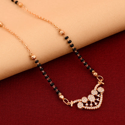Rose Gold-Plated Mangalsutra
