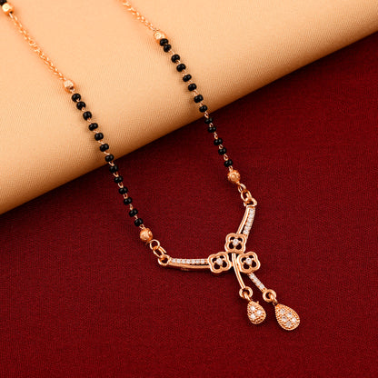 Designer Daily Wear Zircon Mangalsutra