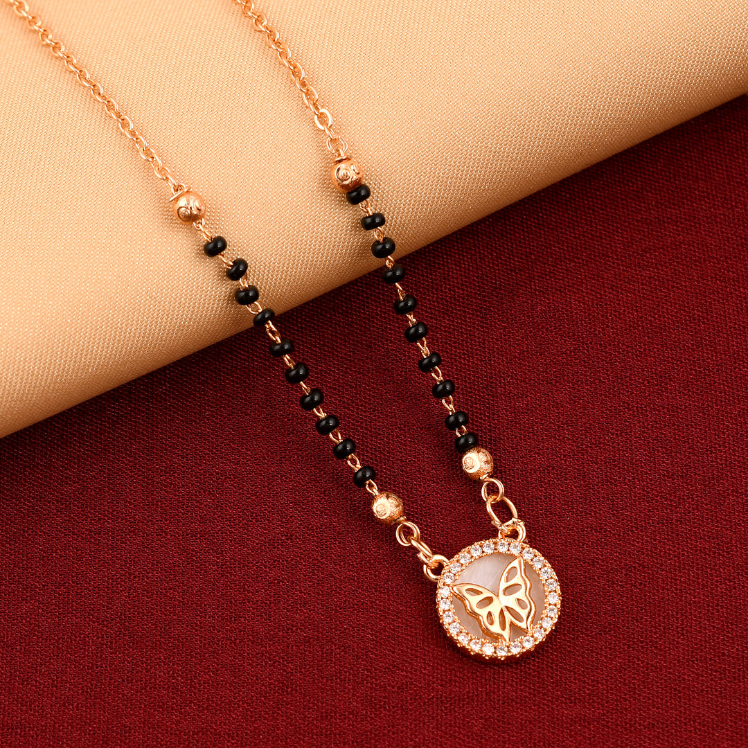 Butterfly Fancy Designs Daily Wear Mangalsutra