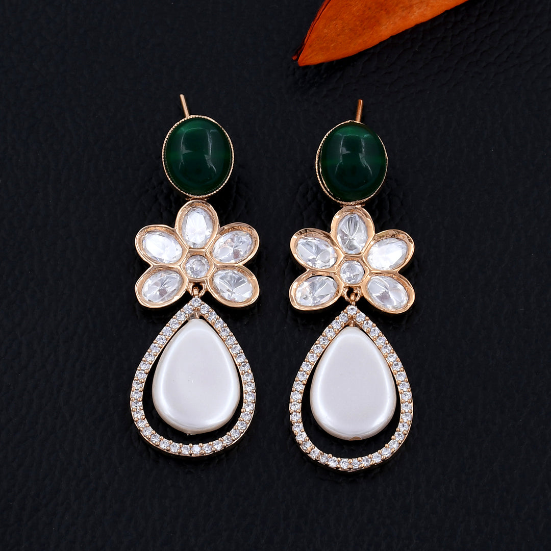 Light Weight Kundan Earrings