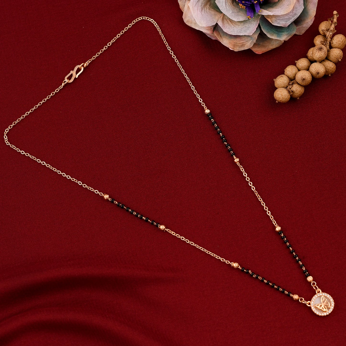 Butterfly Fancy Designs Daily Wear Mangalsutra