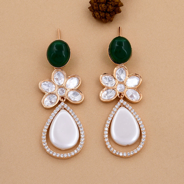 Light Weight Kundan Earrings