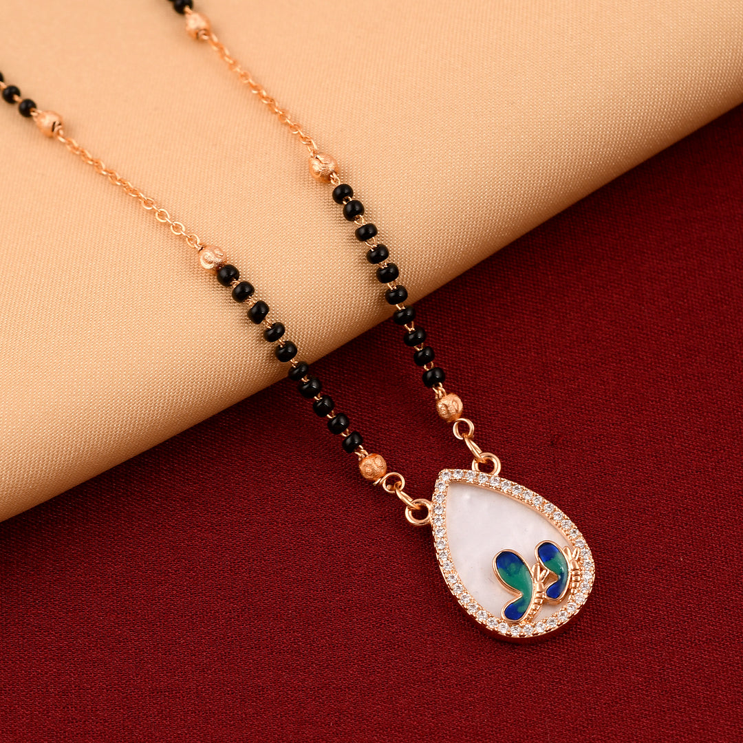 Single Line Drop Design Mangalsutra