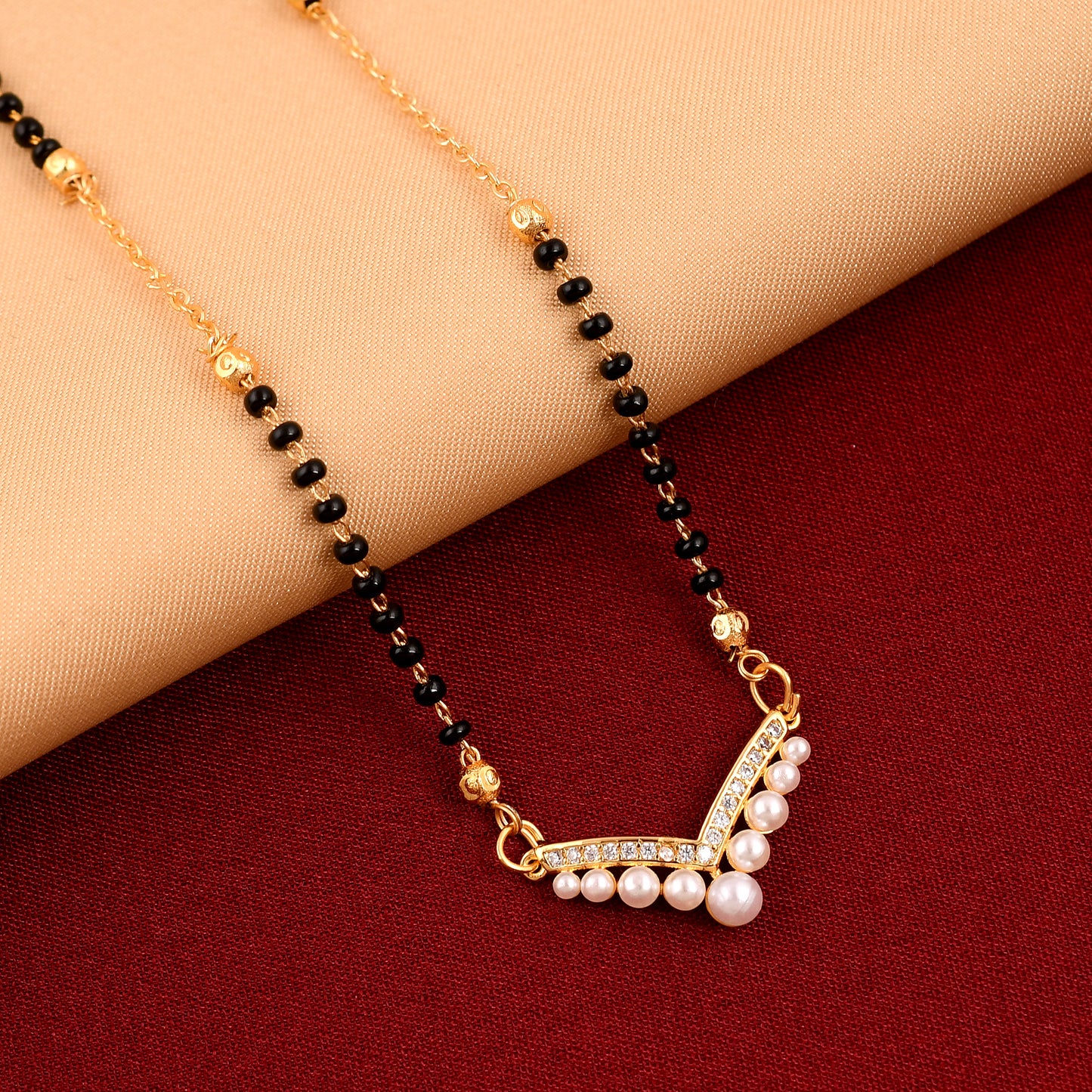 Designer Pearl Mangalsutra
