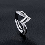 American Diamond 925 Sterling Silver Ring