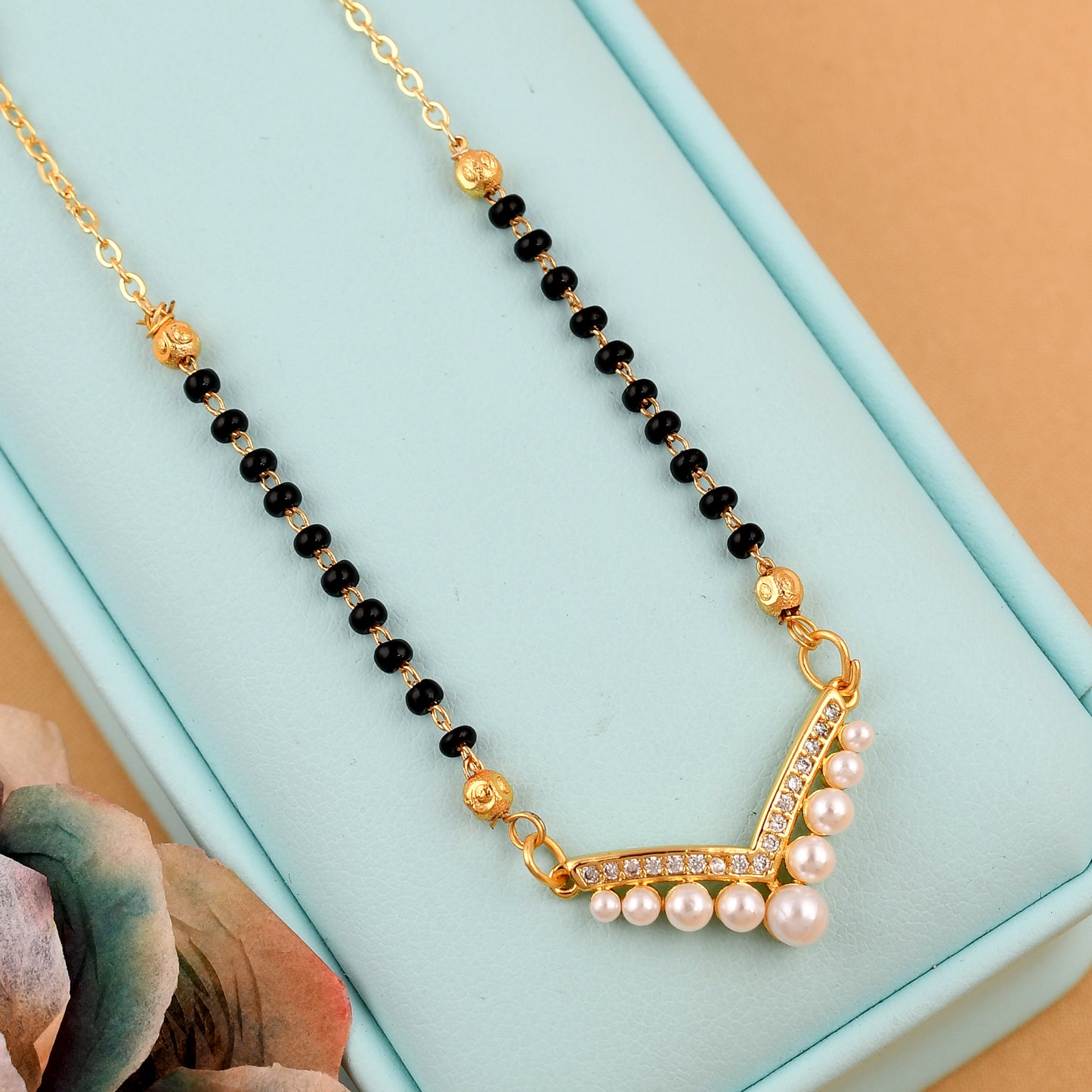 Designer Pearl Mangalsutra