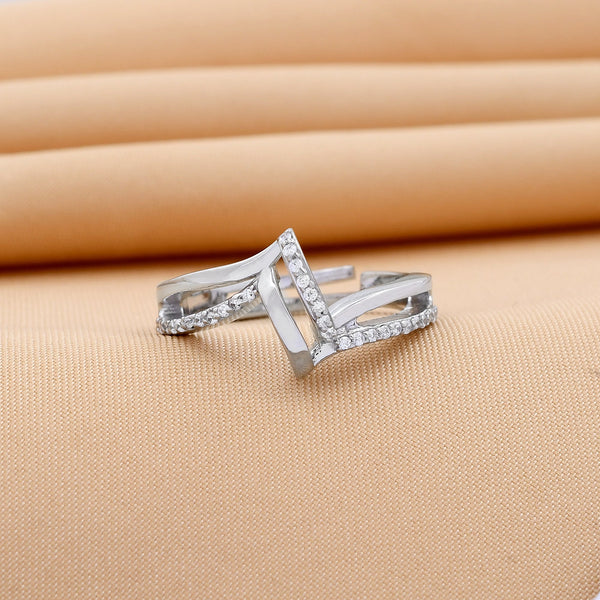 American Diamond 925 Sterling Silver Ring