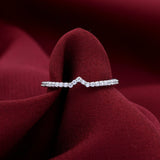 Shing Zircon 925 Sterling Silver Ring