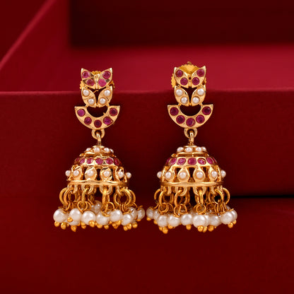 Unique Pearl Jadaau Necklace Set