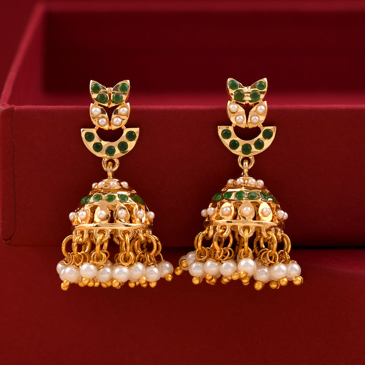 Unique Pearl Jadaau Necklace Set