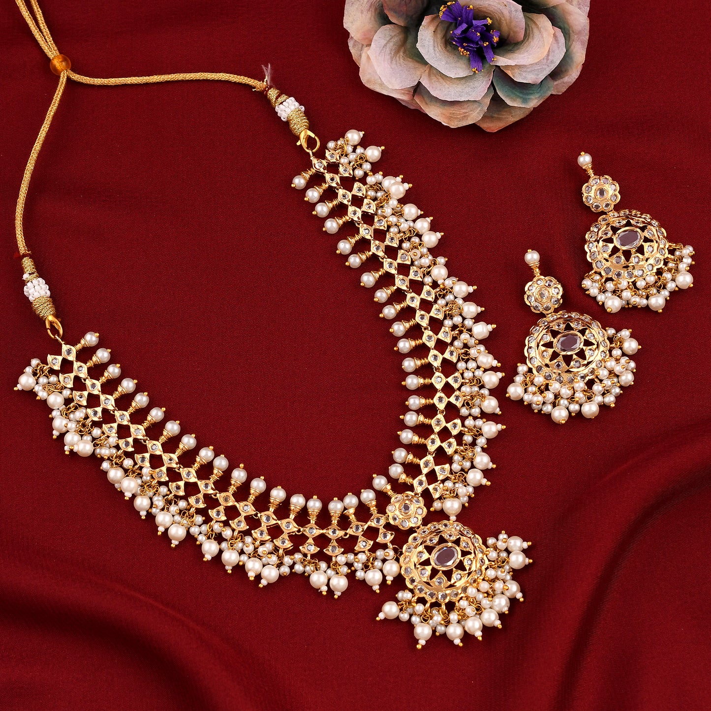 Short Jadaau Necklace Set