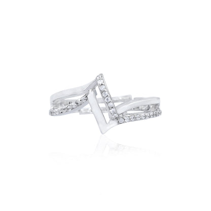 American Diamond 925 Sterling Silver Ring