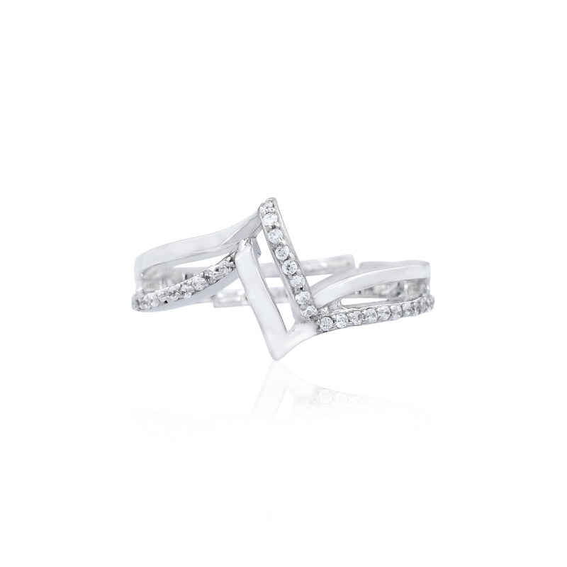 American Diamond 925 Sterling Silver Ring