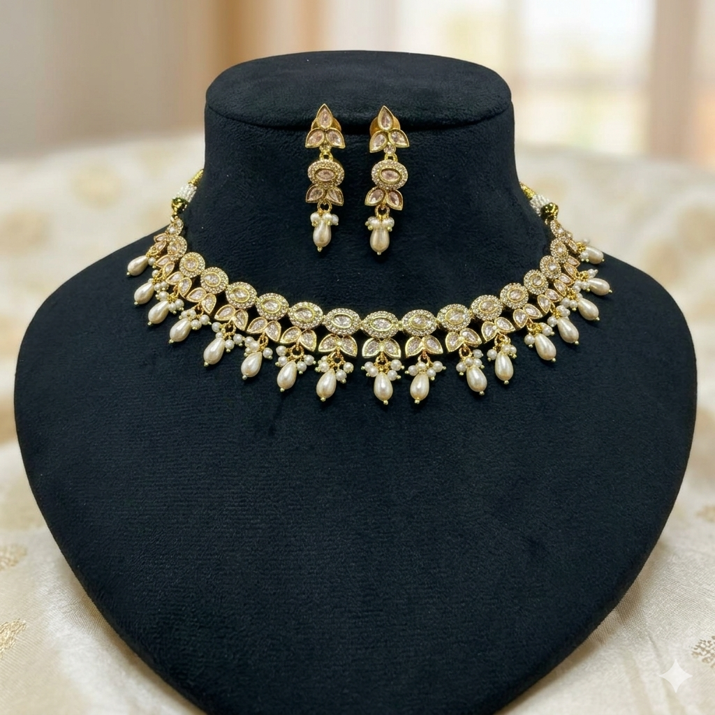 Royal Kundan Necklace Set