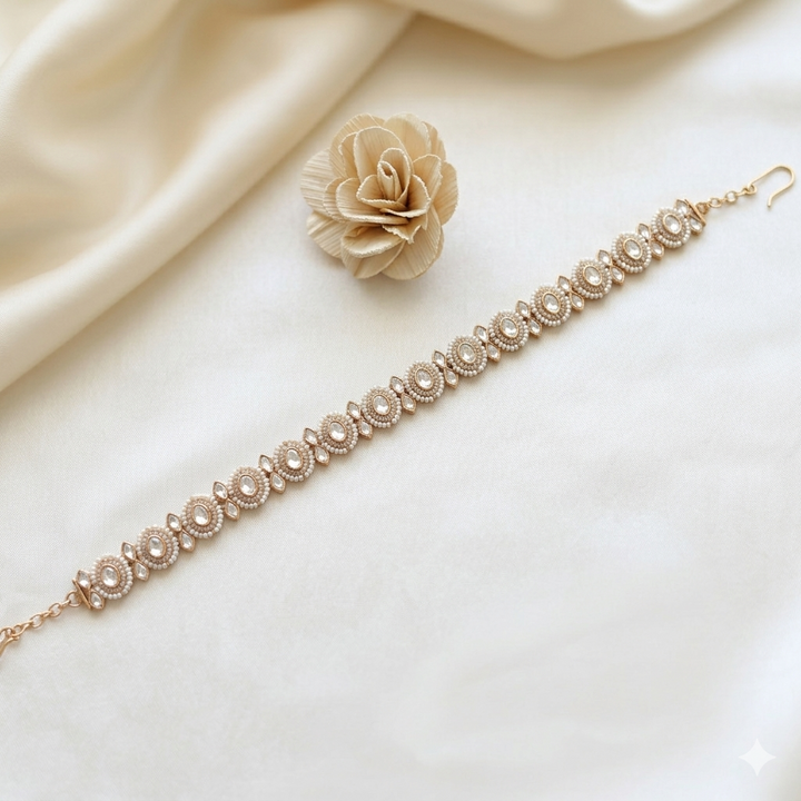 Beautiful Pearl Kundan Shishfool