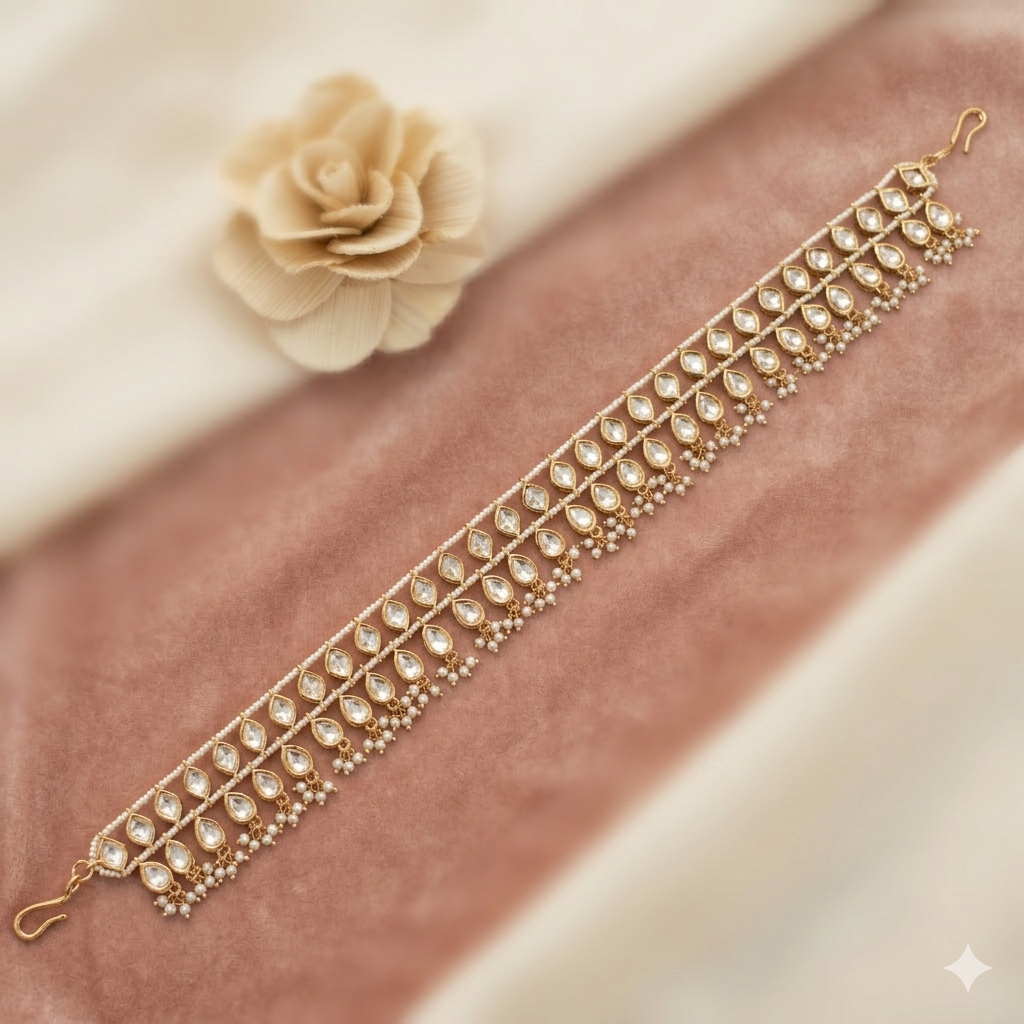 Tradition Kundan Polki Shishfool