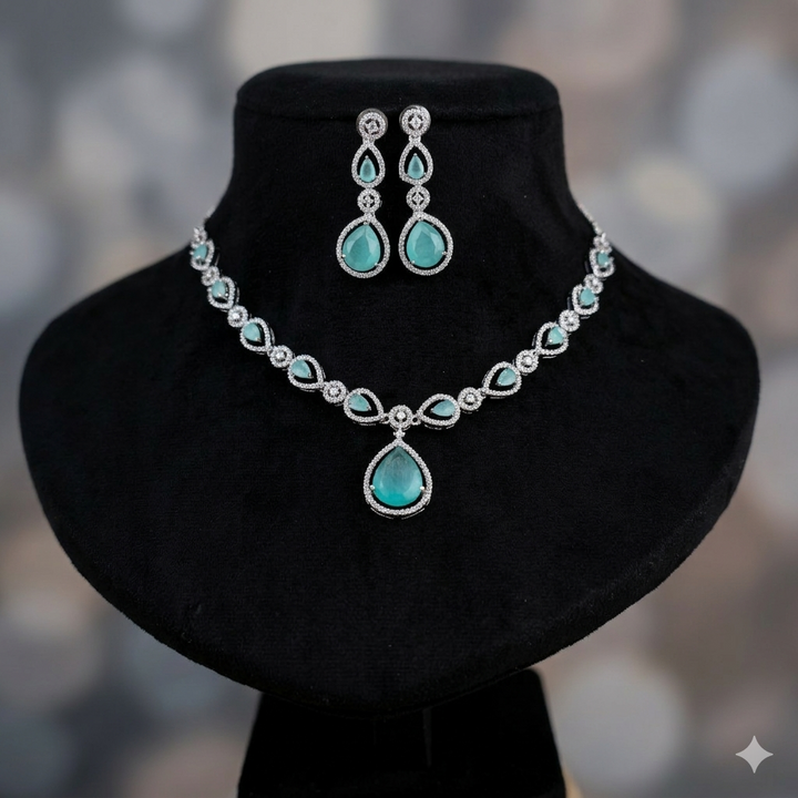 Beautiful Zircon Necklace Set