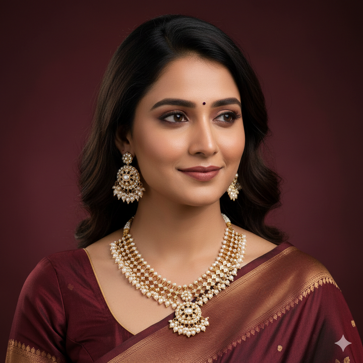 Short Jadaau Necklace Set