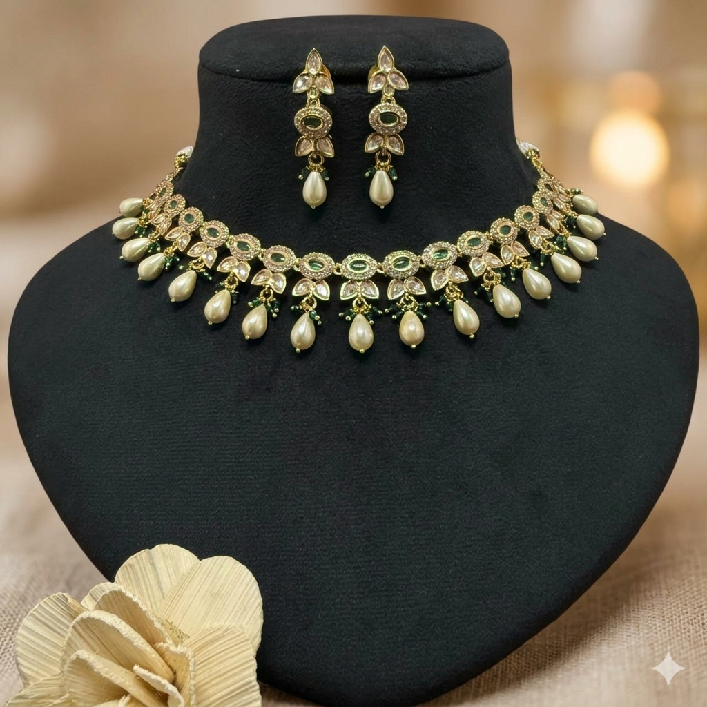 Royal Kundan Necklace Set