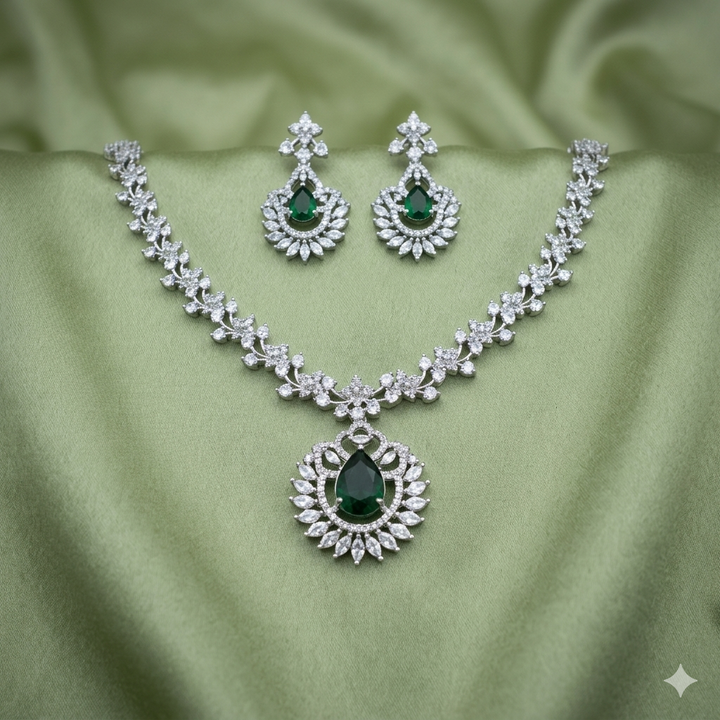 Designer American Diamond Necklace