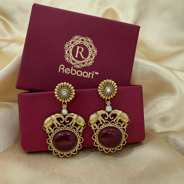 Elephant Design Earrings